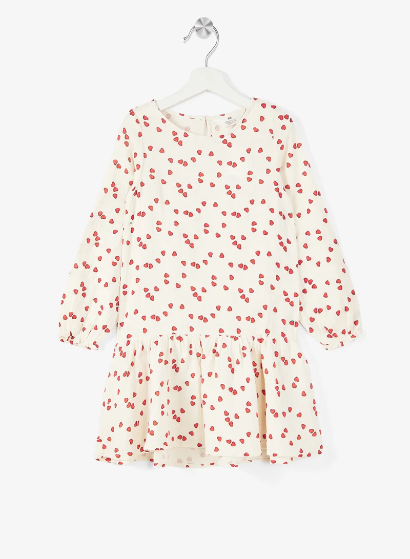 اتش اند ام فستان قطن موسلين