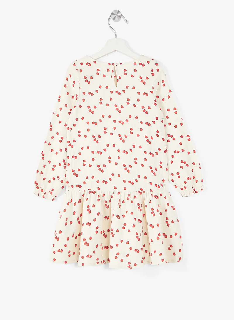 اتش اند ام فستان قطن موسلين