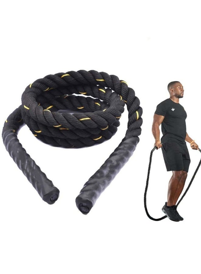 COYO Jump Rope, Weighted Jump Rope, Heavy Jump Ropes for Fitness, Home Gym Exercise Equipment, Adult Skipping Rope for Improve Strength, Weight Loss, Boxing Training,Total Body Workout Equipment - Image 1