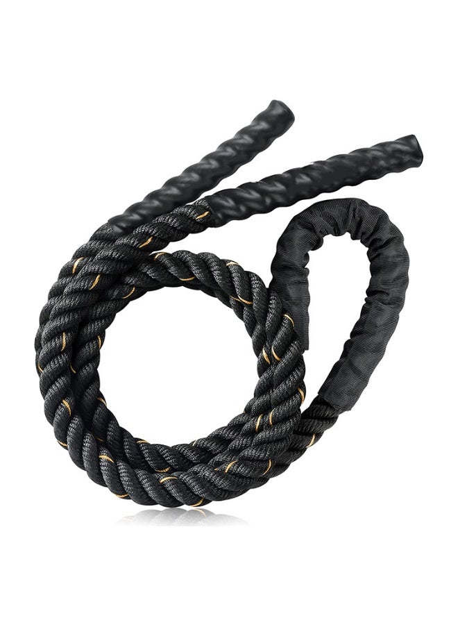 COYO Jump Rope, Weighted Jump Rope, Heavy Jump Ropes for Fitness, Home Gym Exercise Equipment, Adult Skipping Rope for Improve Strength, Weight Loss, Boxing Training,Total Body Workout Equipment - Image 3