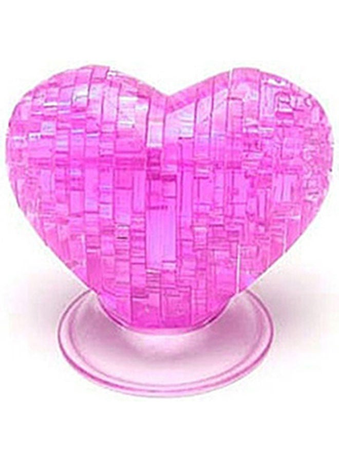 NIBEMINENT Heart Shaped 3D Crystal Puzzle - Image 1