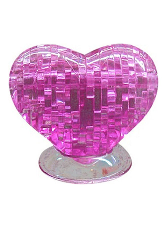 NIBEMINENT Heart Shaped 3D Crystal Puzzle - Image 2