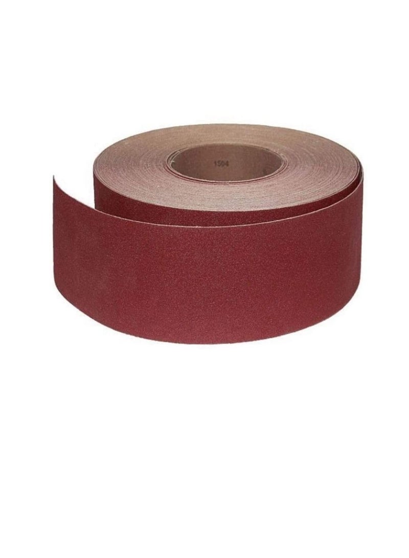 3M 3M Finishing Cloth Sanding Strips 314D 50mmx25m P150 Constructed with Aluminum Oxide Abrasive Cloth Sandpaper - Image 3