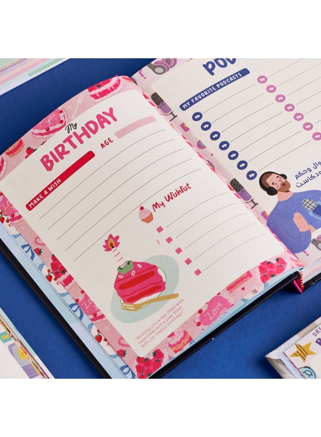 Mofakera Pinky Girl Daily gift Calendar Agenda 2026 - A5 - Image 3