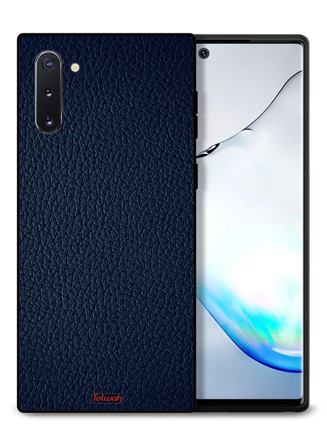 Tolwak غطاء حماية لهاتف سامسونج جالاكسي نوت 10 4G بنمط جلدي - Image 1