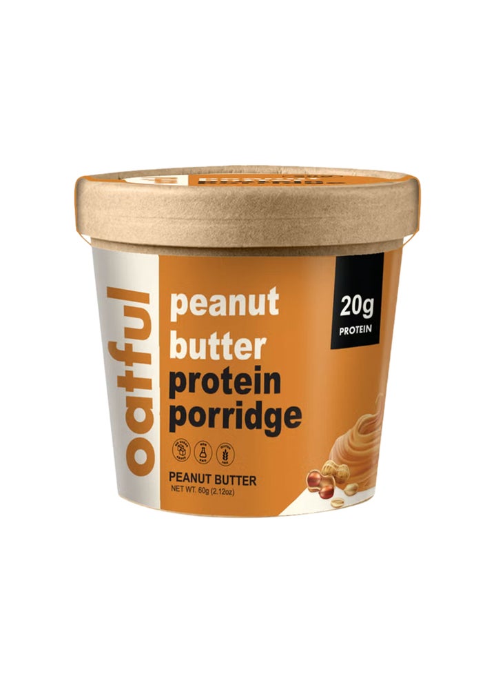 Peanut Butter Protein Porridge Cups