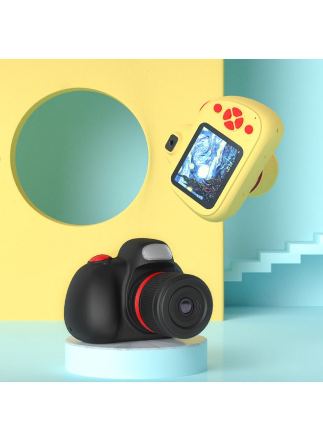 2021 2.4 Inch Mini SLR Portable Children's Toy 3200W Digital Camera Sports Camera-Color:Memory Card 32g