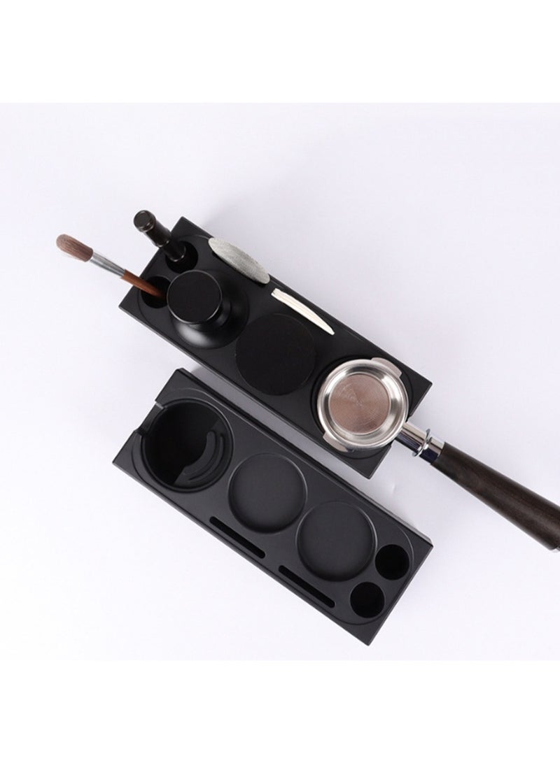 Espresso Tamping Station,Coffee Portafilter Holder,Espresso Tamper Stand for 51/53/58mm Portafilters、Tamper and Distributor,Espresso Machine Accessories,Coffee Tool Organizer  - Image 1
