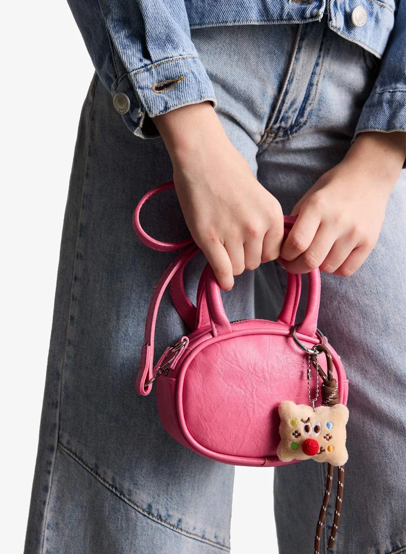 ديفاكتو Girl Charm Detail Crossbody Bag