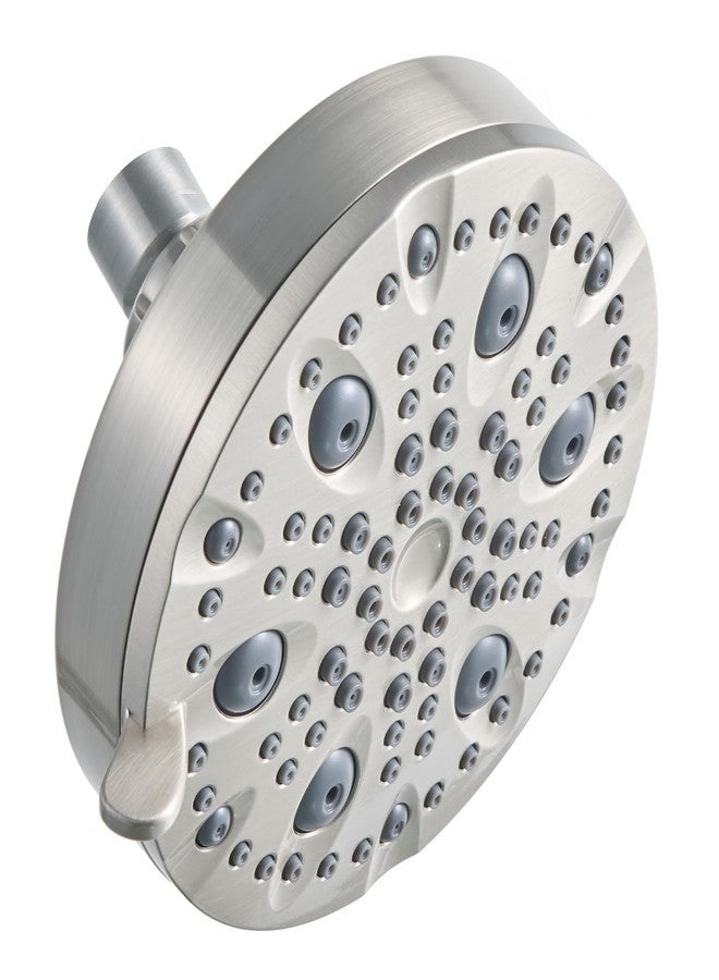 Offo رأس دش OFFO، رأس دش عالي الضغط مع وضع الإيقاف، 9 أوضاع لرؤوس الدش الثابتة لتدفق ماء قوي وتجربة دش مريحة، نيكل مصقول - Image 1