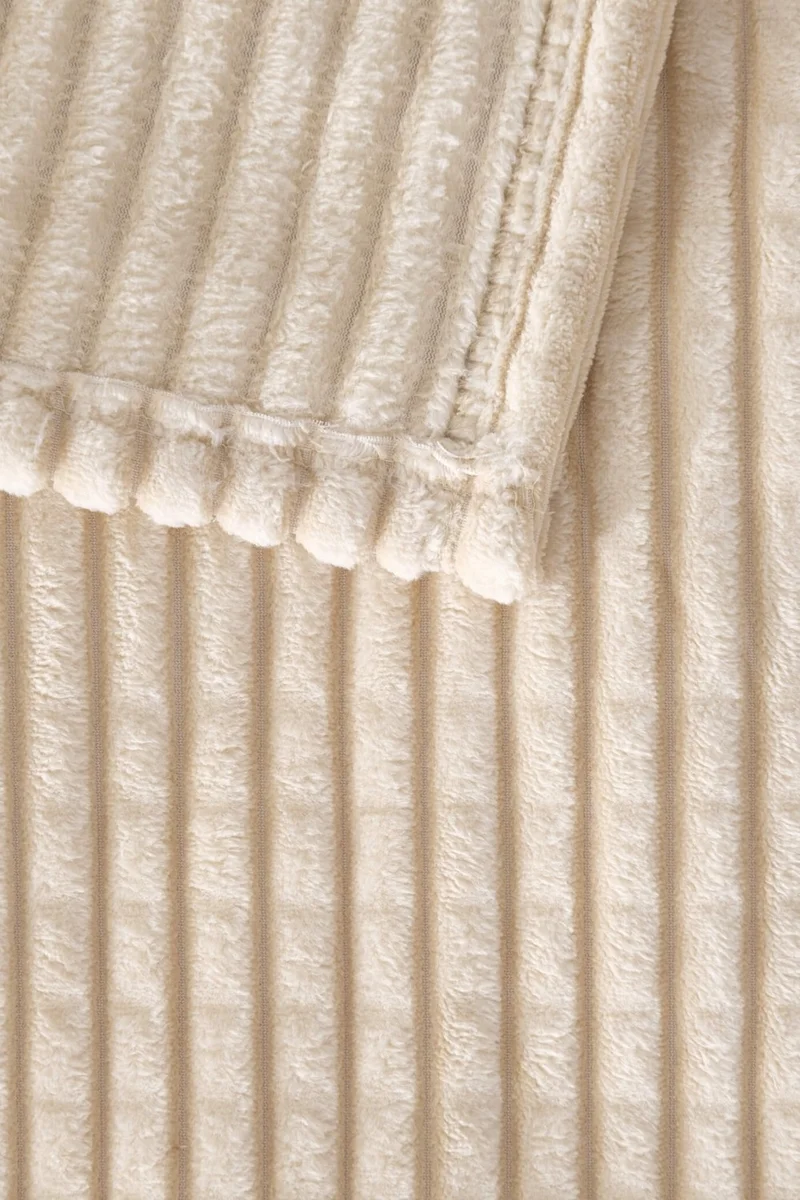 فافورا Modern Line 2 Piece Blanket Set - Beige