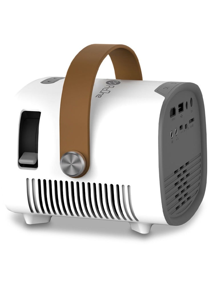 ProOne ProOne PGV300 Mini WiFi Portable LED Projector, Native 1080P Full HD Video, 80" Home Theater Movie Projector, USB/HDMI/AV/Micro SD, Built-in Speaker, Indoor/Outdoor Use, 30,000 Hours LED Life  - Image 5