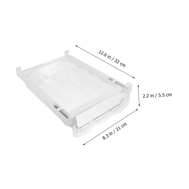 Transparent Plastic Egg Storage Container Refrigerator Organizer Shelf For Freshness - Image 5