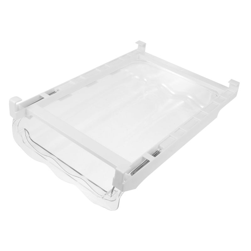 Transparent Plastic Egg Storage Container Refrigerator Organizer Shelf For Freshness - Image 2