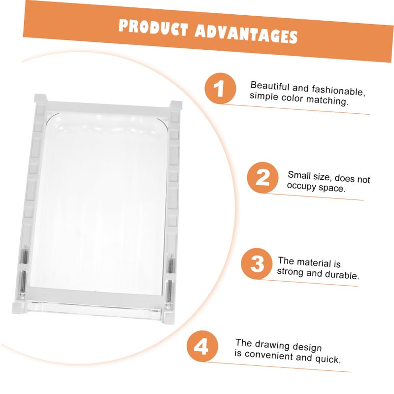 Transparent Plastic Egg Storage Container Refrigerator Organizer Shelf For Freshness - Image 3