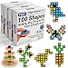 TOSY Magnet Fidget Spinner Mini 8 Blocks 3in1 Toy Transformable Fidget Spinner Infinity Cube 2x2 Puzzle Cube Easter Basket Stuffers Gift for KidsAdult STEM Sensory Stress Relief Toy 4Pack - Image 3