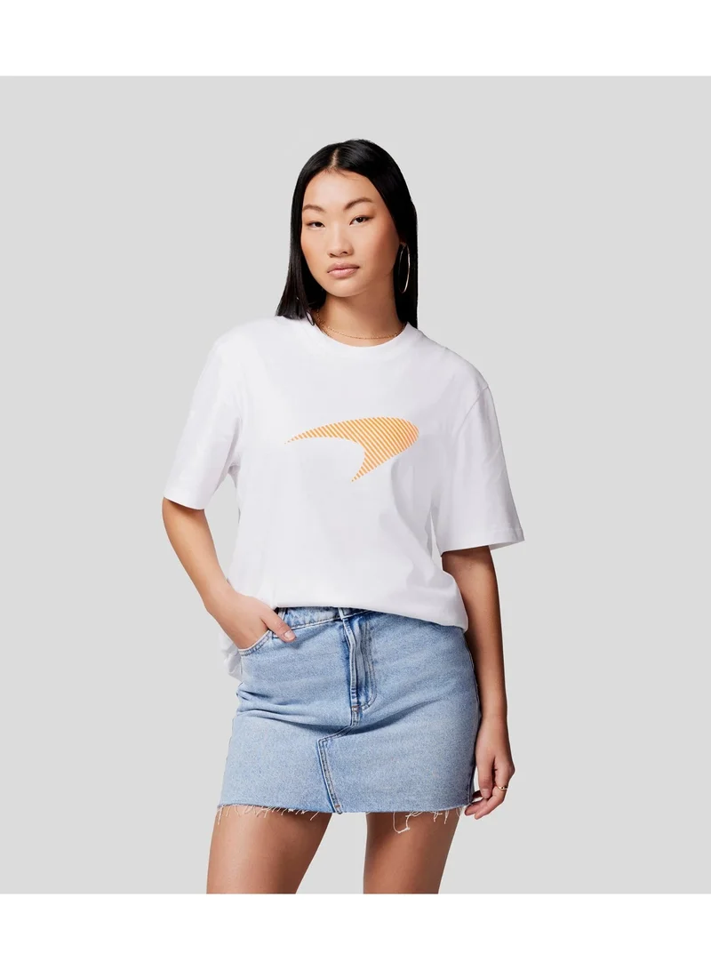 McLaren  Mclaren Unisex Speedmark T-Shirt - Brilliant White for Men | Best Price UAE