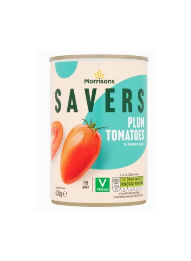 Plum Tomatoes, In Tomato Juice - 400g, Italy
