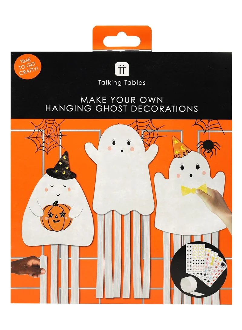 Talking Tables Halloween Calamity Coco Ghost Halloween Craft Kit- 6 Pack