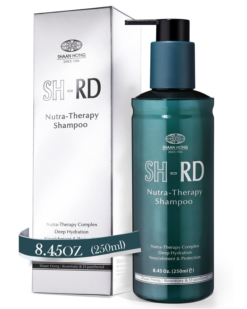 Sh Rd SH-RD Nutra-Therapy Shampoo for Dry Damaged Hair | Protein Shampoo Reduces Split Ends | Moisturizes Frizzy Hair | Suitable for Color-Treated, Bleached Hair - 8.45oz/250ml - Image 1