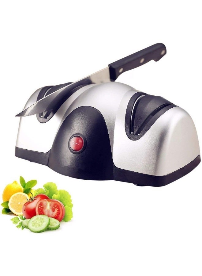 TIGER WK Kitchen Professional Electric Knife Sharpener, Knives Best 2-Stage Sharpening System for Grind and Fine Hone Knives Whetstone Knife lili - Image 1
