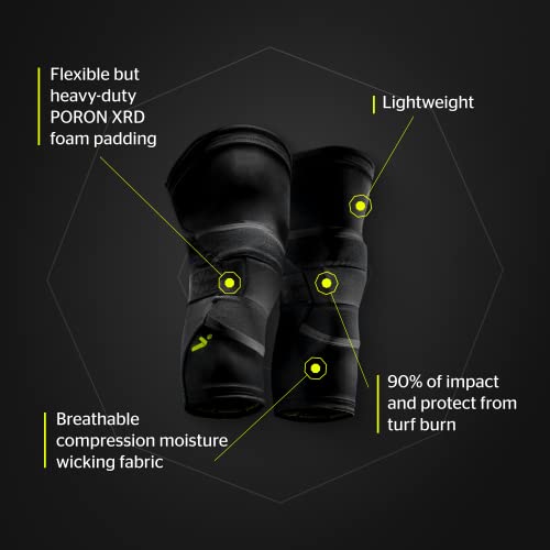 Storelli BodyShield Knee Guards, High-Impact Protection, Sweat-Wicking, UV-Resistant Athletic Knee Protection Pads for Soccer & Heavy-Duty Sports, Extra Large - Image 5