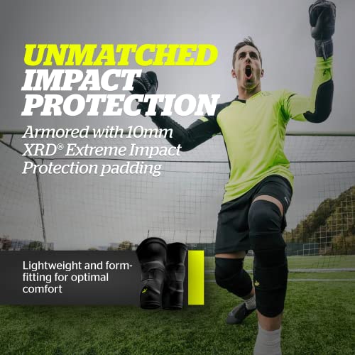 Storelli BodyShield Knee Guards, High-Impact Protection, Sweat-Wicking, UV-Resistant Athletic Knee Protection Pads for Soccer & Heavy-Duty Sports, Extra Large - Image 2