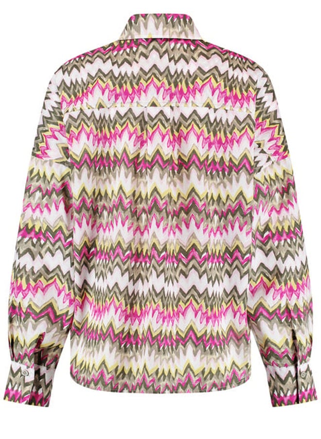 GERRY WEBER Patterned cotton blouse  - Image 4