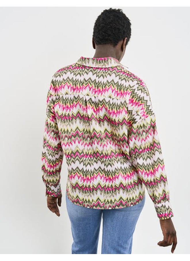 GERRY WEBER Patterned cotton blouse  - Image 3