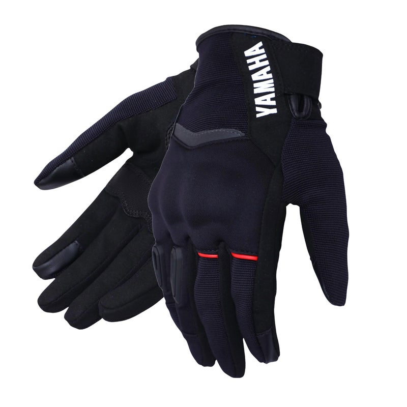 Yamaha Spandex Premium Riding Gloves for Bikes | Touch Screen Compatible (XXL Size, Black) Y6ASPANGXX23 - Image 3