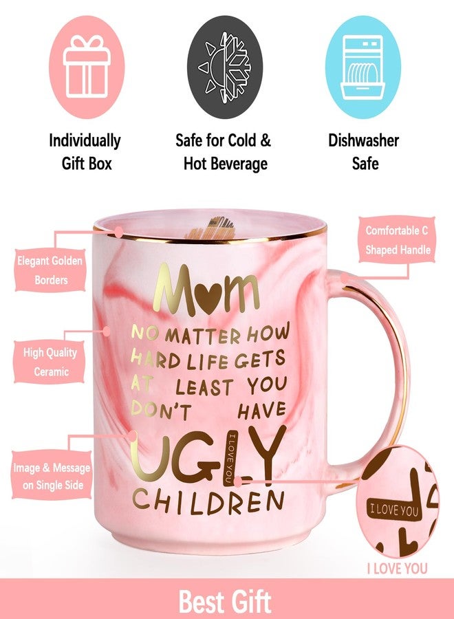 Donse Valentines Day Gifts for Mom,12oz Funny Coffee Mug Gifts for Mom from Daughter Son Kids,Mom Birthday Gifts,Mom Gifts for Birthday,Unique Mothers Presents Ideas Mothers Day Gifts for Mom Mother in Law - Image 5