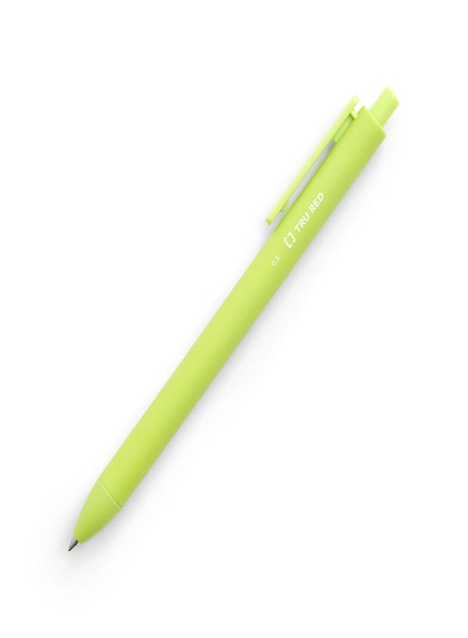 TRU RED Retractable Gel Pens, Fine Point 0.5mm, Assorted Ink Colors, 15 Pack - Quick‑Dry Pens for Color Coding & Notes - Image 5