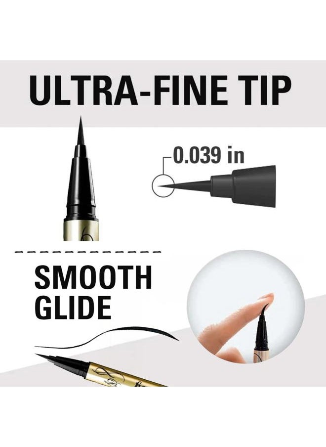 Heroine Make - by KISSME Prime Waterproof Liquid Eyeliner, Stay All Day Long & Precise Eye Makeup from Japan, 03 Natural Brown 0.4mL/0.01 Fl Oz - Image 1