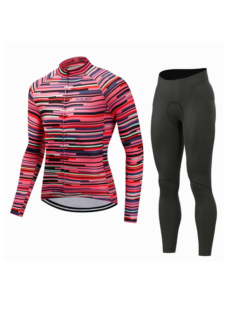 KUYING Outdoor Mountain Bike Road Bike Riding Suit Set 