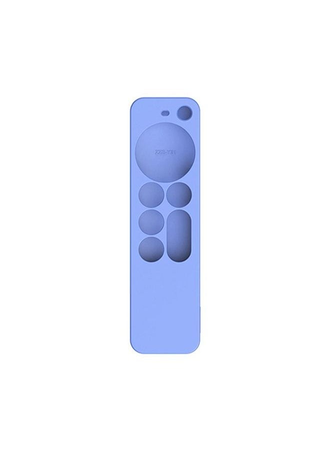 O Ozone Case Compatible with Apple TV 4K Siri Remote 2021 Silicone Cover,Apple 4K Siri Remote 2nd Gen Cover (Blue)  - Image 1
