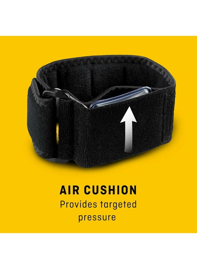 Futuro Tennis Elbow Strap Adjustable size, 1 unit/pack | Black color 45975ENR | Applies targeted pressure to elbows or fore arm | Elbow support - Image 3