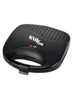 كليكون شواية ساندويتش غير لاصقة من بقدرة 750 واط KGT-810 - ماكينة صنع السندوتشات / مكابس البانيني مع نظام قفل بمقبض، ضوء مؤشر، حماية من الحرارة الزائدة | الاجهزة  - Image 4