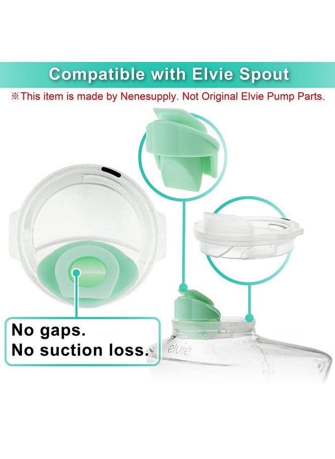 NENESUPPLY Nenesupply 4Pc Duckbill Valves Compatible With Wearable Elvie Breast Pump And Pump Parts Replacement Parts. Made By Nenesupply. Not Original Elvie Valves. Use With Pump Seals.  - Image 4