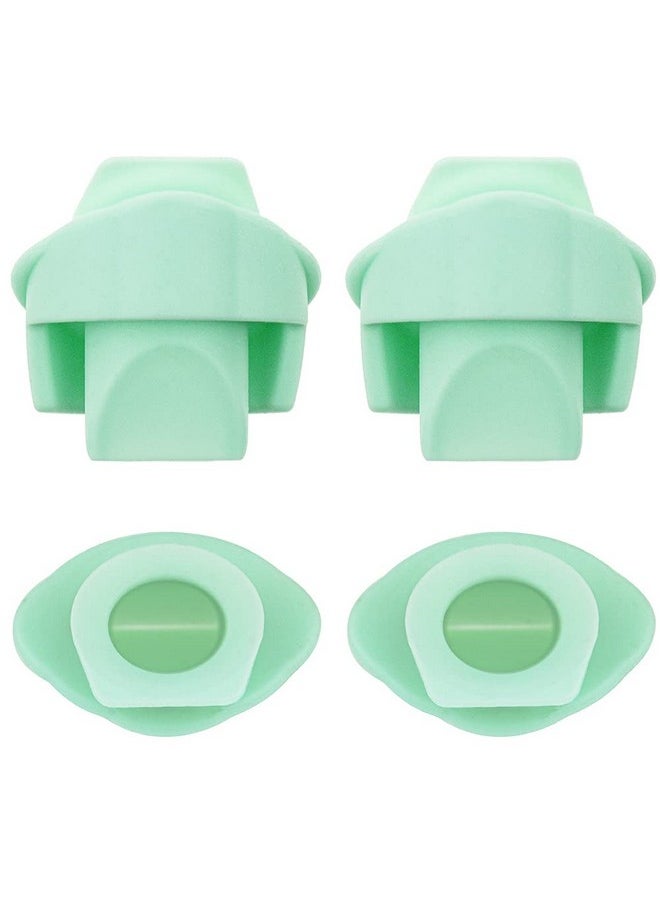 NENESUPPLY Nenesupply 4Pc Duckbill Valves Compatible With Wearable Elvie Breast Pump And Pump Parts Replacement Parts. Made By Nenesupply. Not Original Elvie Valves. Use With Pump Seals.  - Image 2