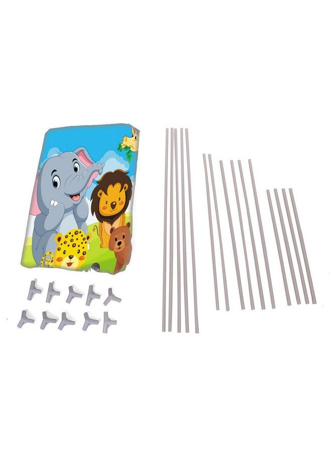 ويبي خيمة لعب خضراء على شكل غابة للأطفال من Webby Theme، منزل ألعاب للبنات والأولاد بعمر سنتين فما فوق - Image 3