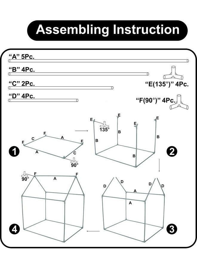 ويبي خيمة لعب خضراء على شكل غابة للأطفال من Webby Theme، منزل ألعاب للبنات والأولاد بعمر سنتين فما فوق - Image 5