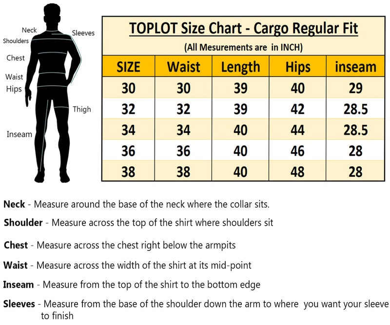 TOPLOT Men's Regular Fit Causal Trouser || Pant for Man || Jeans for Man (Cargo-Jeans-5259-Drak Blue-30) - Image 4