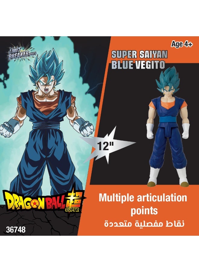 Bandai Dragon Ball Limit Breaker Series Super Sayan Vegito 12-Inches | Collectible Action Figure | Display Figure | Perfect Gift for Collectors, Manga & Anime Lovers! - Image 4