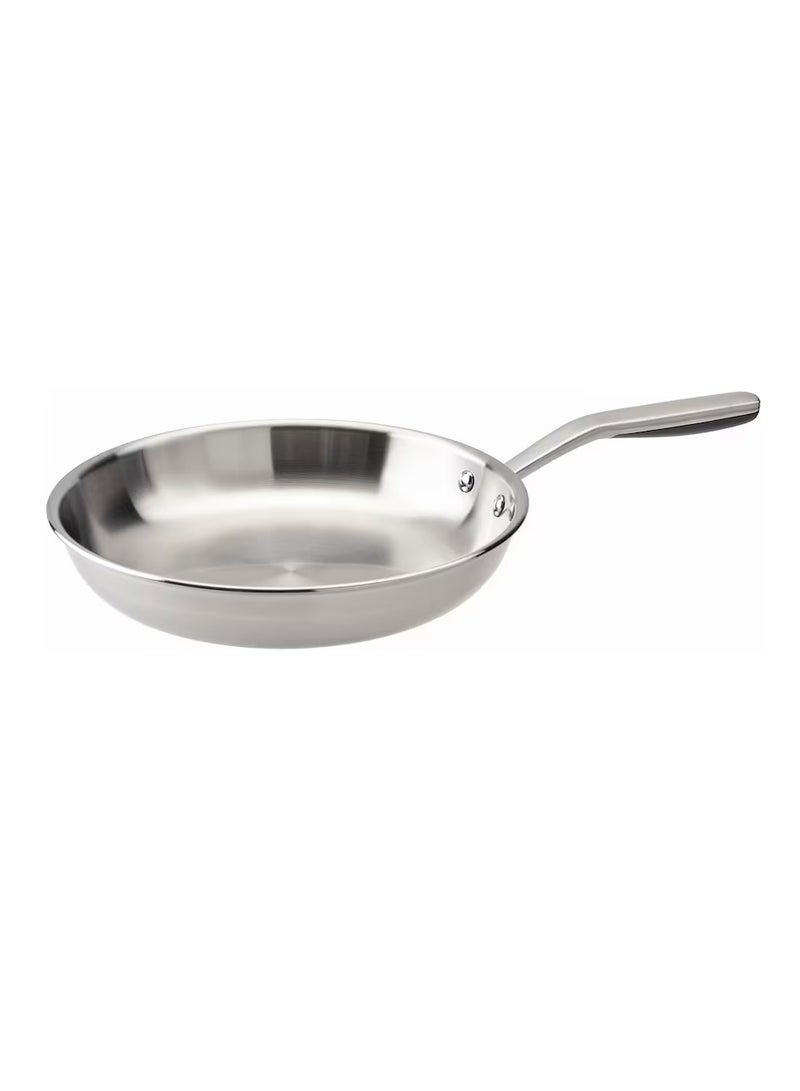 Frying pan, stainless steel/grey28 cm - Image 1