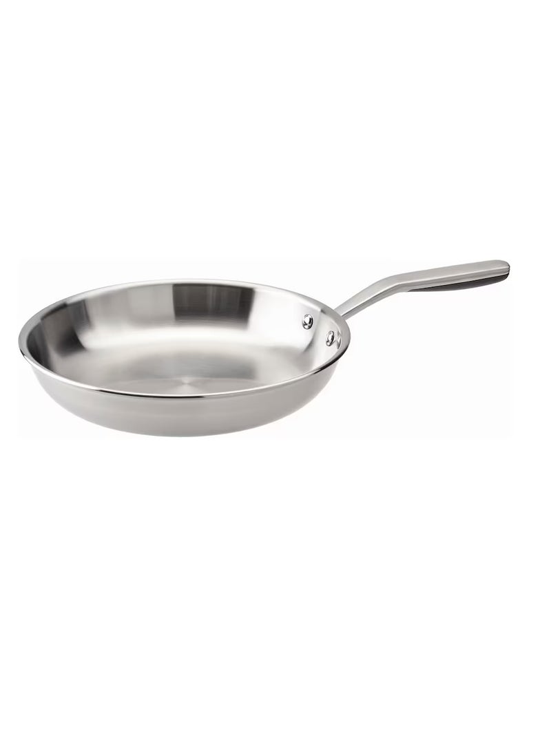 Frying pan, stainless steel/grey28 cm - Image 3