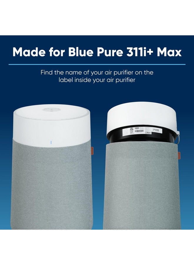 Blueair BLUEAIR Blue Pure 311i+ Max Series AllergenBlock Filter, Genuine Replacement Blueair Filter, Allergies Pollen Dust Pet Dander, Blue Pure 311i+ Max Filter Fits Blue Pure 311i+ Max Air Purifier  - Image 2