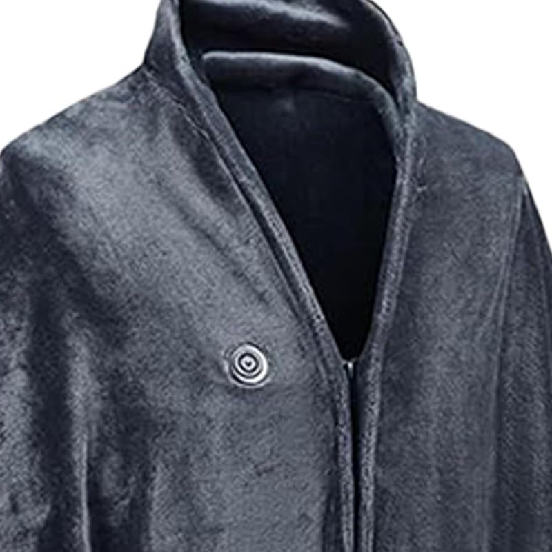 Portable Heated Shawl | Wearable Electric USB Rechargeable Warmer - Rechargeable Heated Blanket | for Room Offices School Travel Camp Picnic Outdoors Park Stadium Riding Cycling Cold Winter Fall - Image 5