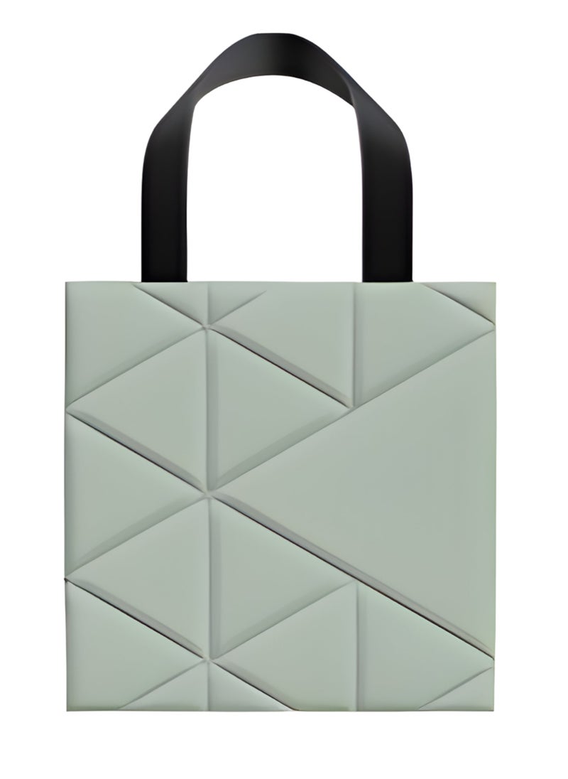 P FOR PRETTY Trendy ToteBag Puffer Bag, The Tote Bag for Women and Men, Quilted Small Tote Bag  - Image 3