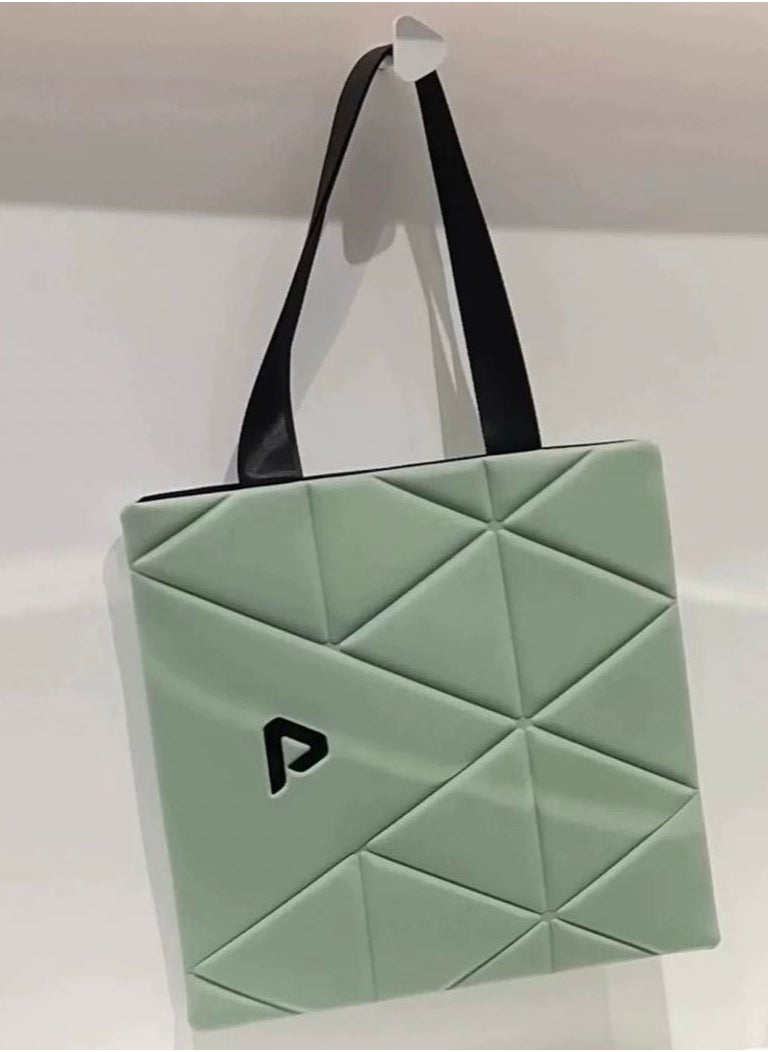 P FOR PRETTY Trendy ToteBag Puffer Bag, The Tote Bag for Women and Men, Quilted Small Tote Bag  - Image 4
