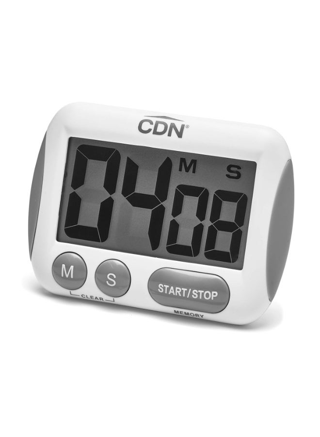 CDN CDN Extra-Big Digit Timer | Counts Up & Down, 100 Minutes by Minutes & Seconds, Extra-Large Digits, Loud Alarm, Stand, Hang, Magnet Mounting, Perfect for Batch Baking - TM15  - Image 1